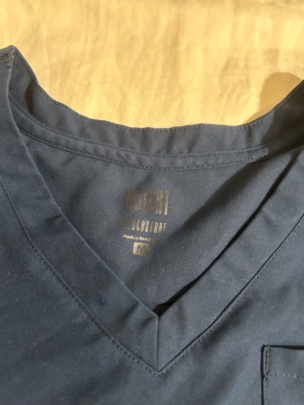 Navy scrubs bundle size medium, med couture and Cherokee - Picture 5 of 7